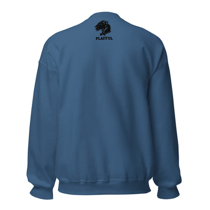 Playful - Black (Unisex) Sweatshirt