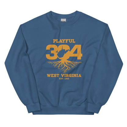 Playful WV - Gold (Unisex) Sweatshirt