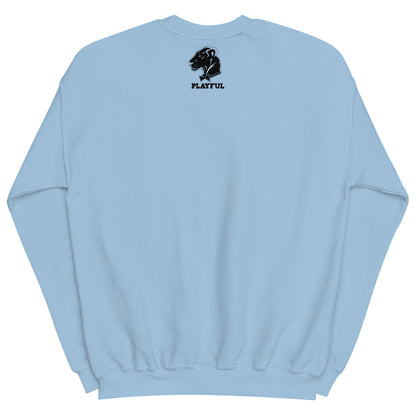Playful Melanated Excellence (Unisex) Sweatshirt