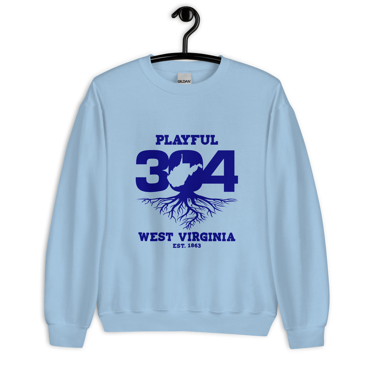 Playful WV - Blue (Unisex) Sweatshirt