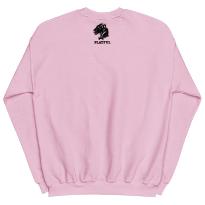Playful Melanated Excellence (Unisex) Sweatshirt