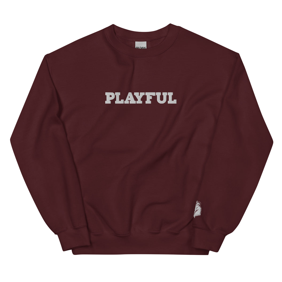 Playful Embroidered (Unisex) Sweatshirt