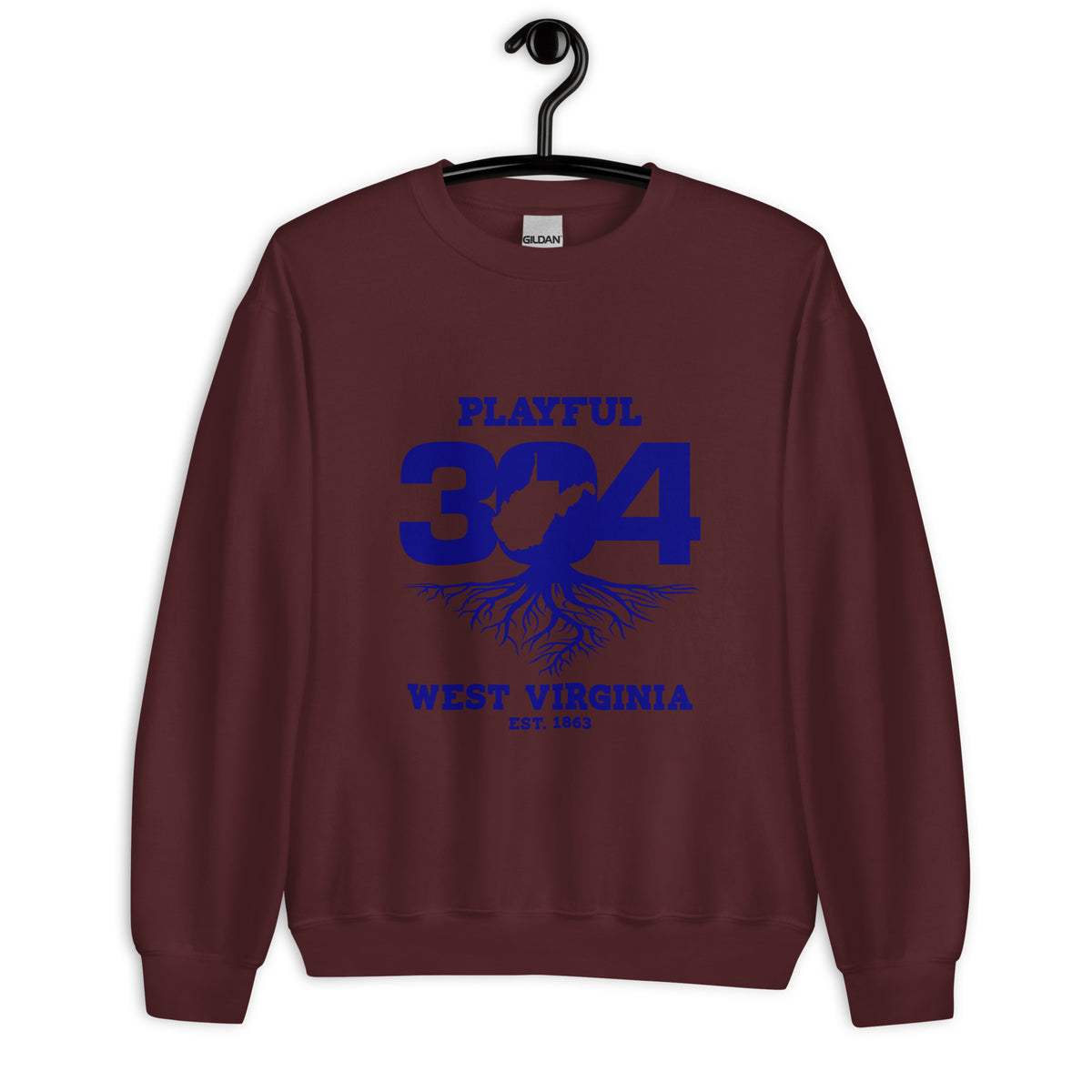 Playful WV - Blue (Unisex) Sweatshirt