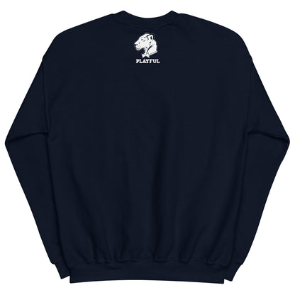 Playful Just Be Happy (Unisex) Sweatshirt