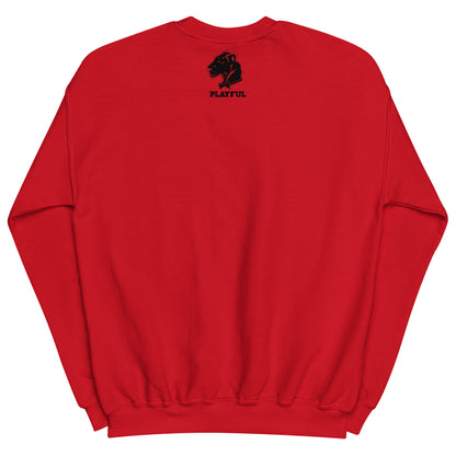 Playful Melanated Excellence (Unisex) Sweatshirt