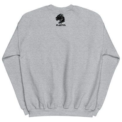 Playful Unapologetically Black (Unisex) Sweatshirt