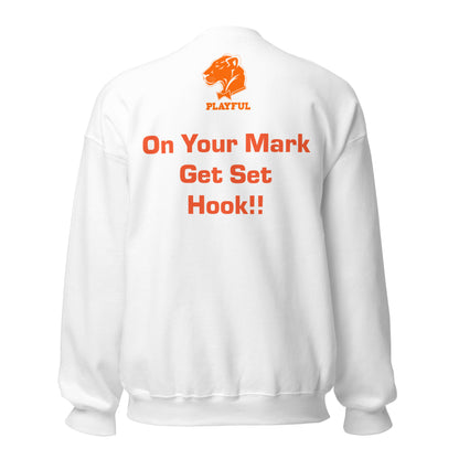 Playful Longhorn (Unisex) Sweatshirt