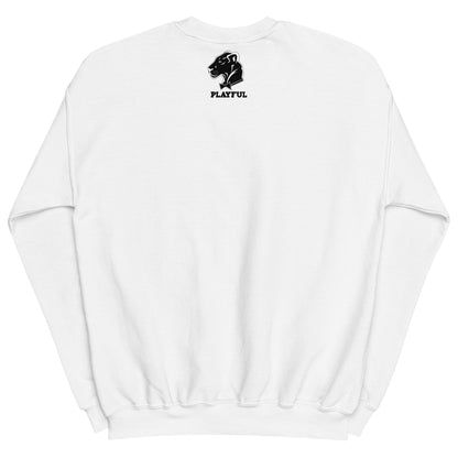 Playful Unapologetically Black (Unisex) Sweatshirt