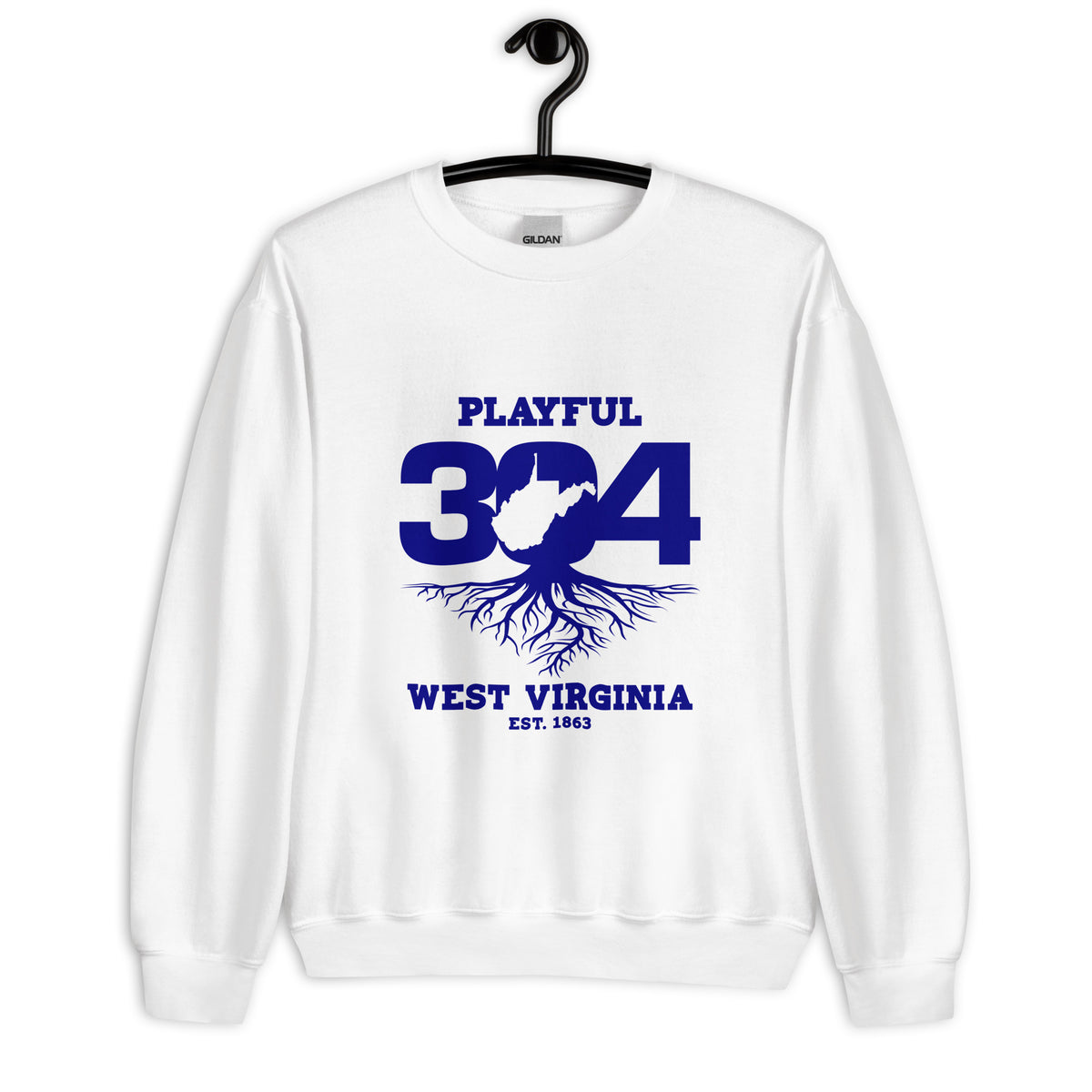Playful WV - Blue (Unisex) Sweatshirt