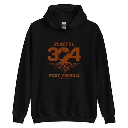 Playful WV - Brown (Unisex) Hoodie