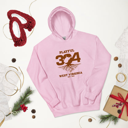 Playful WV - Brown (Unisex) Hoodie