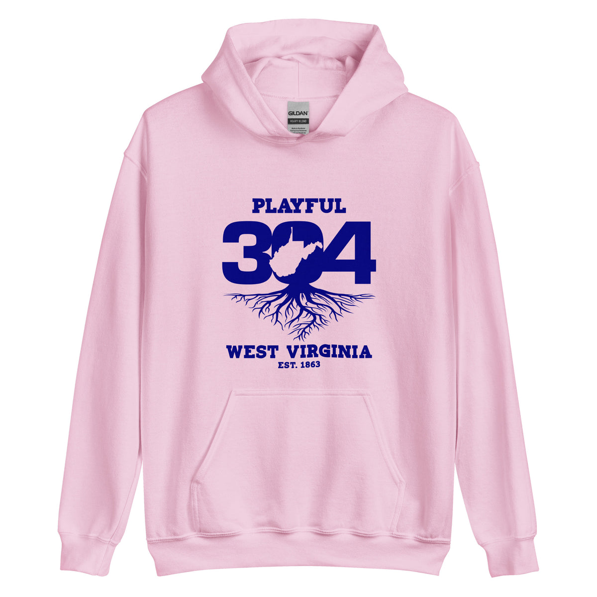 Playful WV - Blue (Unisex) Hoodie