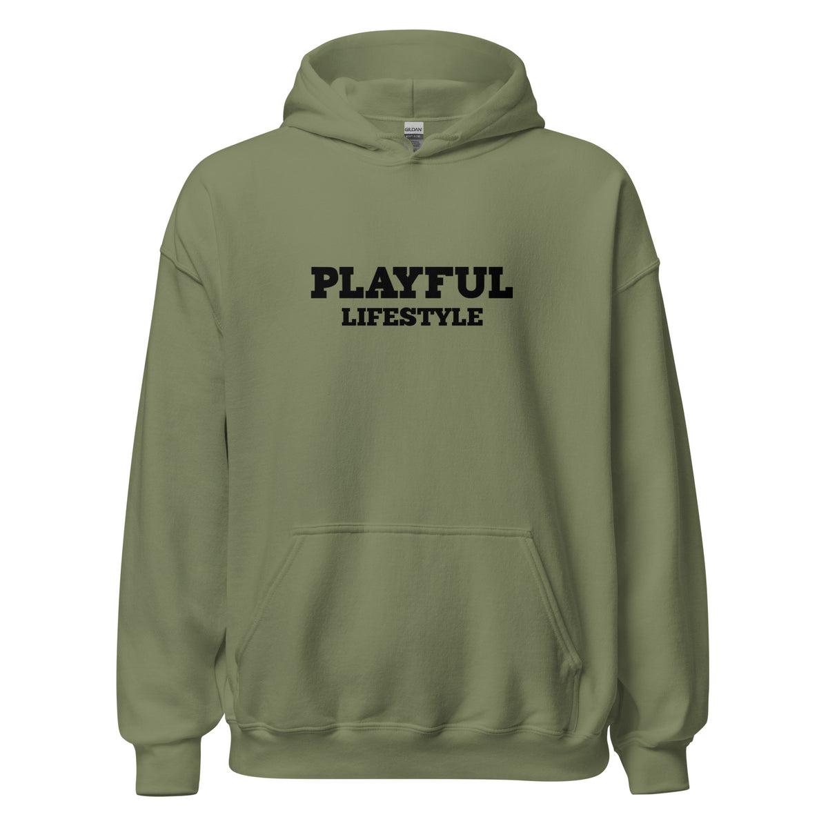 Playful Lifestyle - Black (Unisex) Hoodie