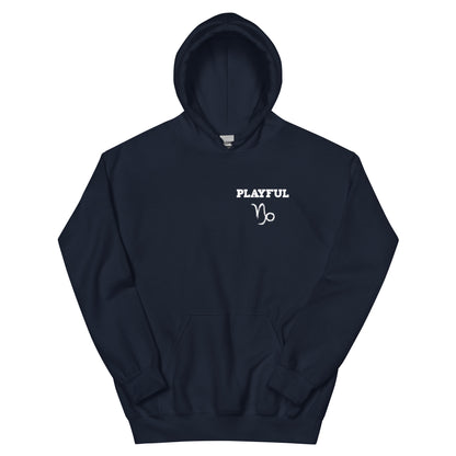 Playful Capricorn (Unisex) Hoodie