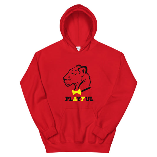 Playful AF Black/Yellow (Unisex) Hoodie