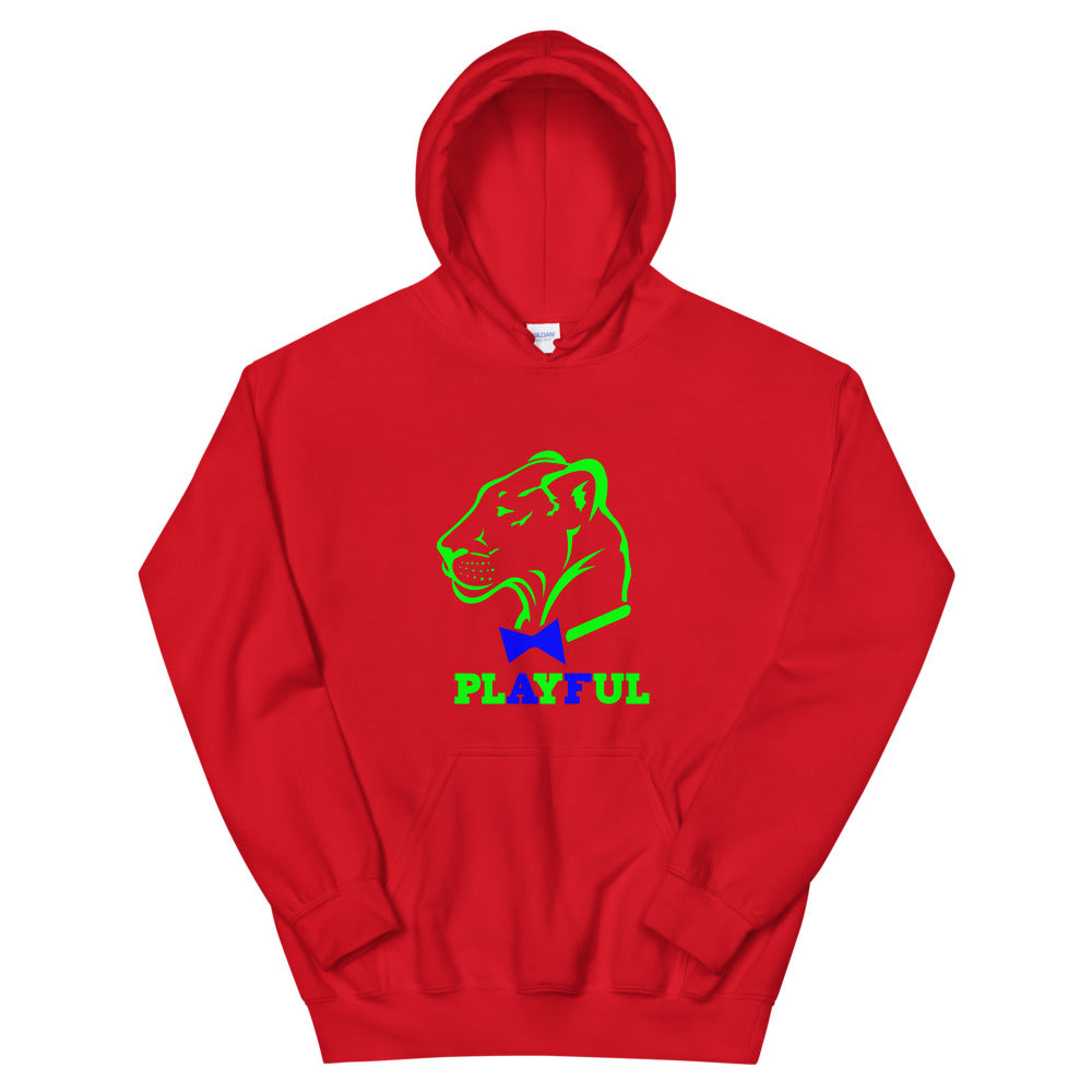 Playful AF Green/Blue (Unisex) Hoodie