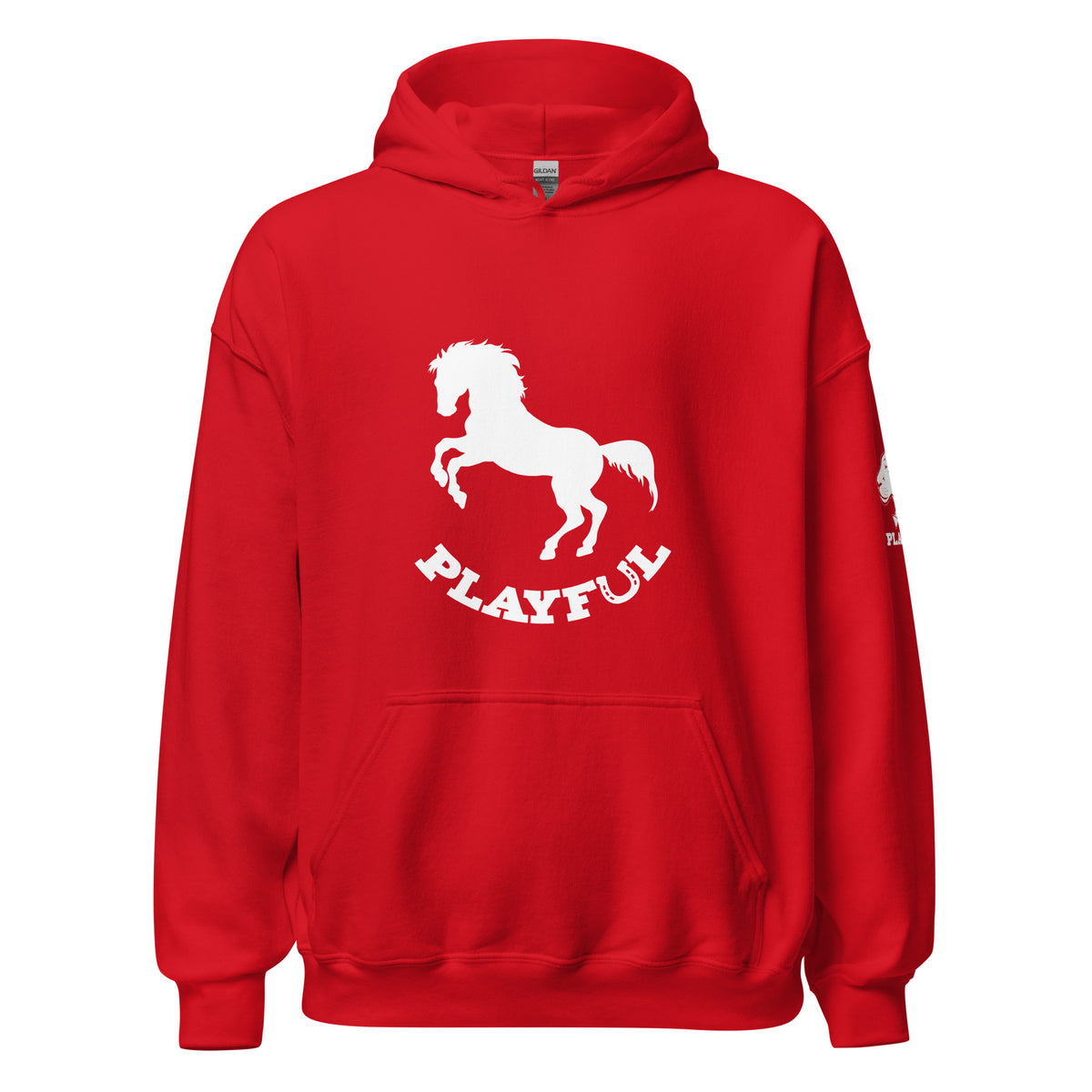Playful Horse (Unisex) Hoodie