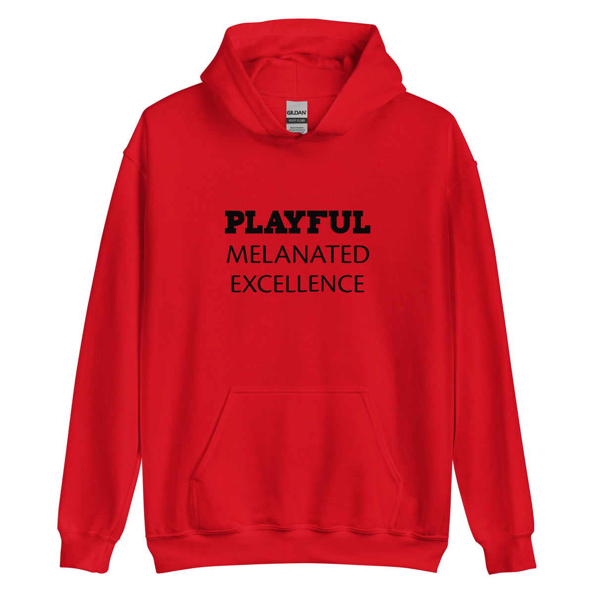 Playful Melanated Excellence (Unisex) Hoodie