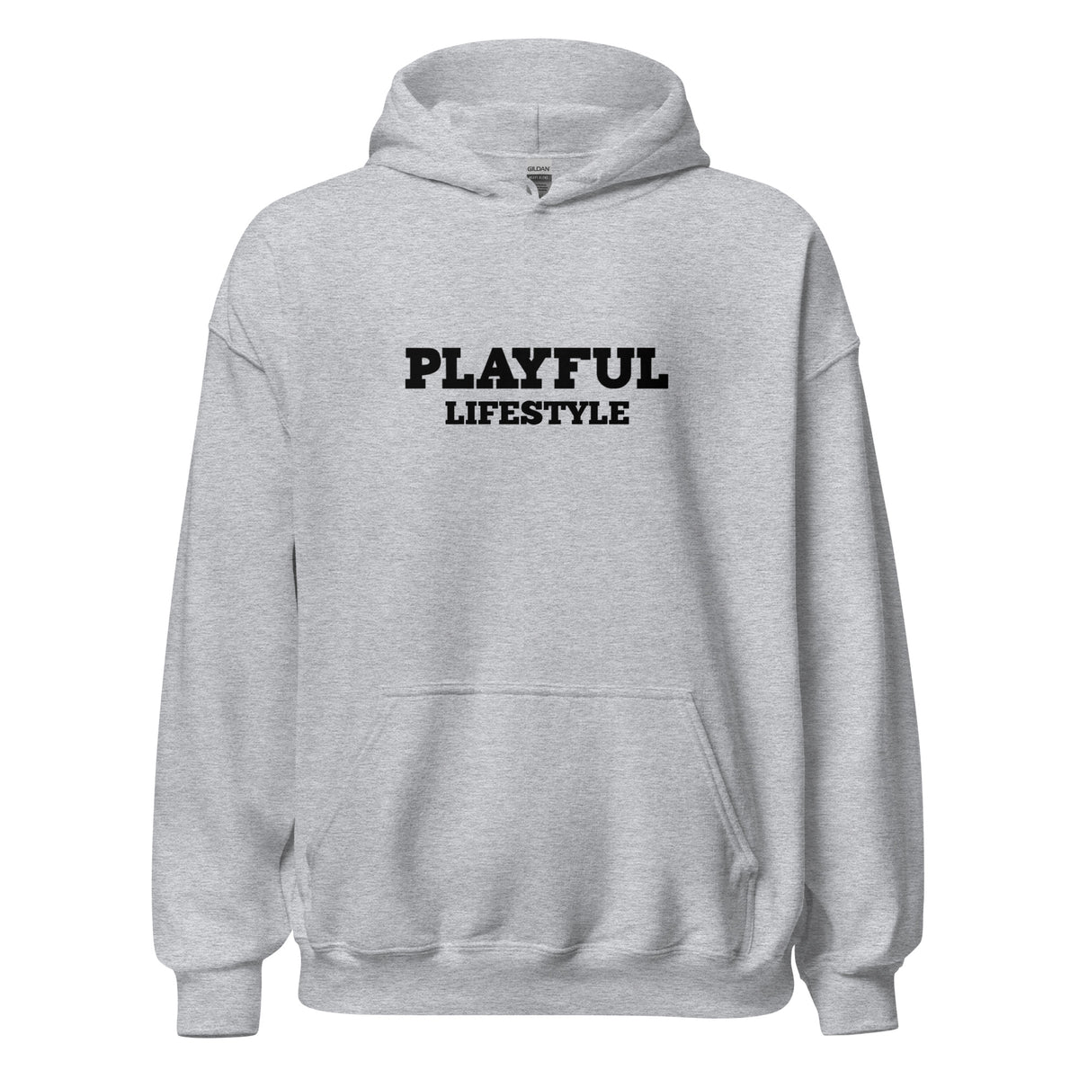 Playful Lifestyle - Black (Unisex) Hoodie