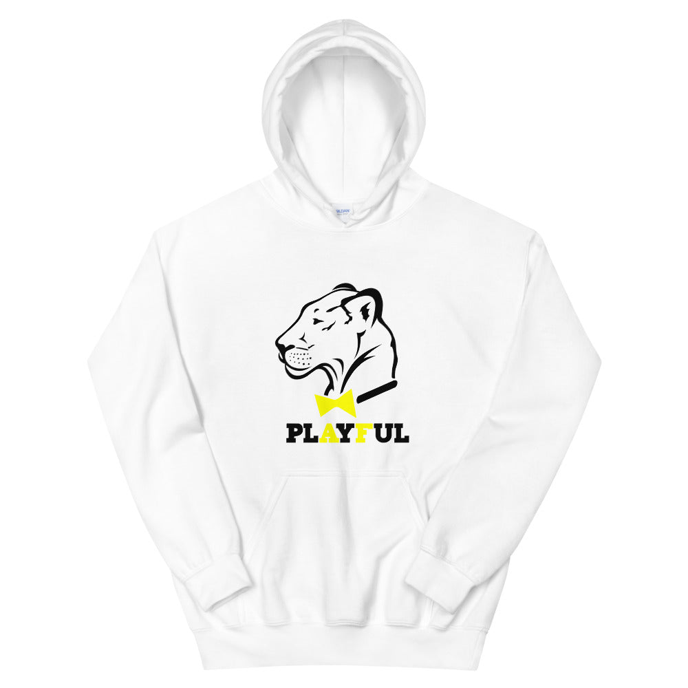 Playful AF Black/Yellow (Unisex) Hoodie