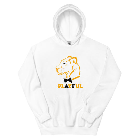 Playful AF Orange/Black (Unisex) Hoodie