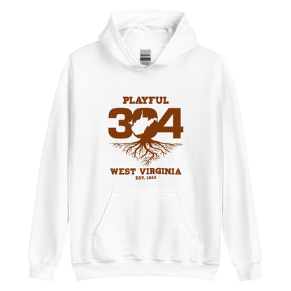 Playful WV - Brown (Unisex) Hoodie