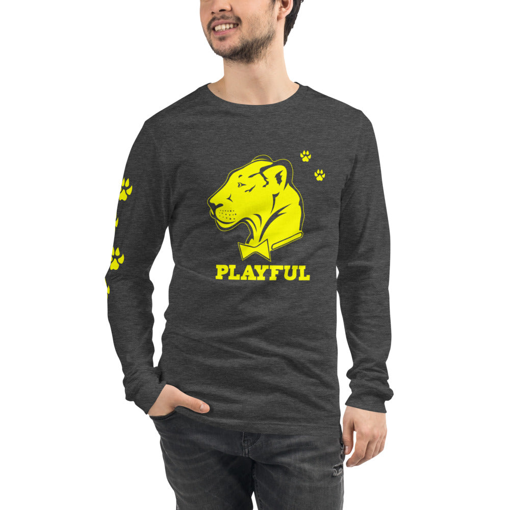 Playful Paws (Unisex) Long Sleeve Tee
