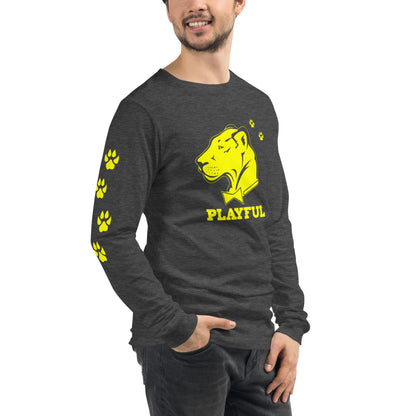 Playful Paws (Unisex) Long Sleeve Tee