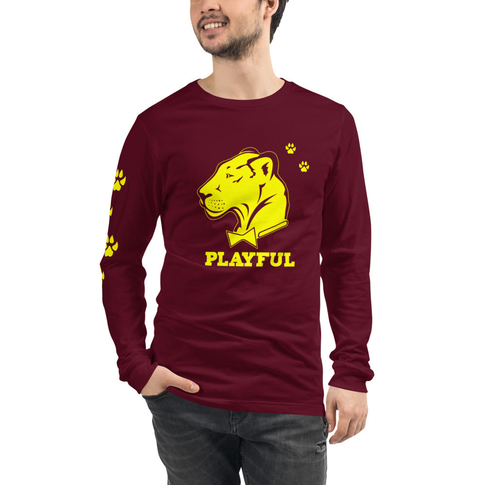 Playful Paws (Unisex) Long Sleeve Tee