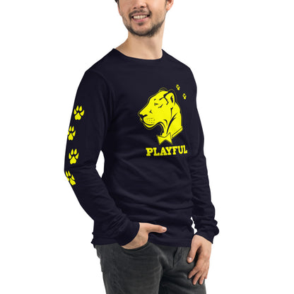Playful Paws (Unisex) Long Sleeve Tee