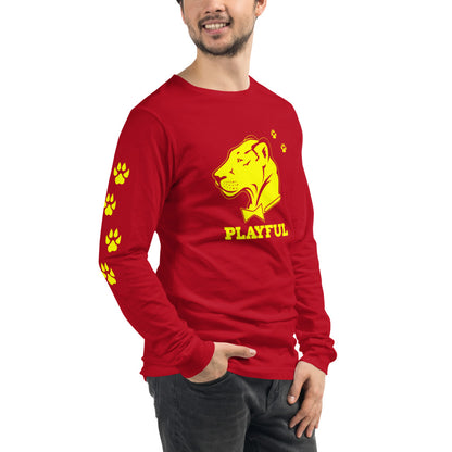 Playful Paws (Unisex) Long Sleeve Tee