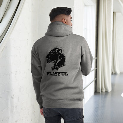 Playful (Unisex) Premium Hoodie (BLK Logo)