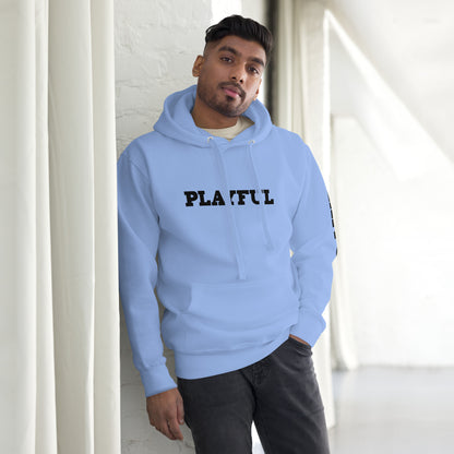 Playful (Unisex) Premium Hoodie (BLK Logo)