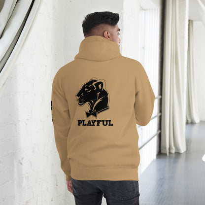 Playful (Unisex) Premium Hoodie (BLK Logo)