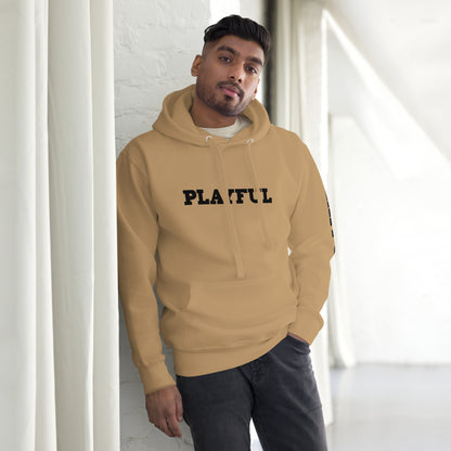 Playful (Unisex) Premium Hoodie (BLK Logo)