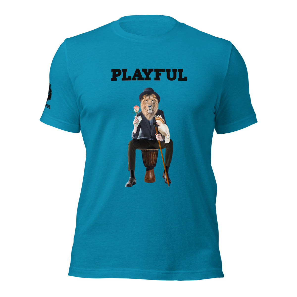 Playful Lion (Unisex) T-Shirt