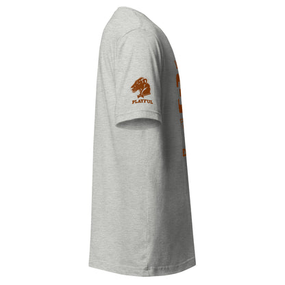 Playful WV - Brown (Unisex) t-shirt