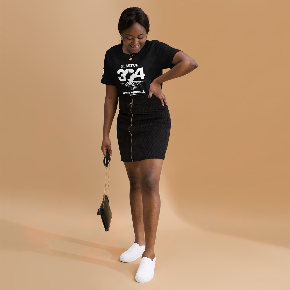 Playful WV - White (Unisex) T-Shirt