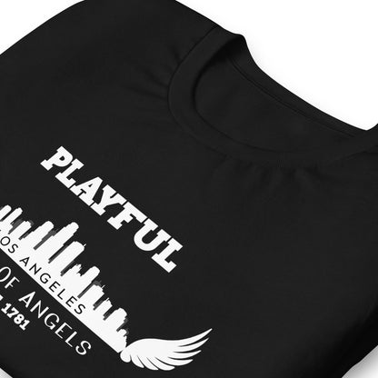 Playful Los Angeles City of Angels (Unisex) T-Shirt