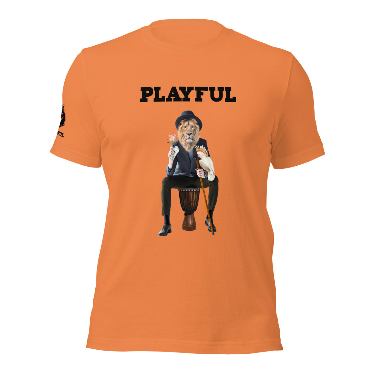 Playful Lion (Unisex) T-Shirt