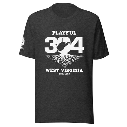 Playful WV - White (Unisex) T-Shirt