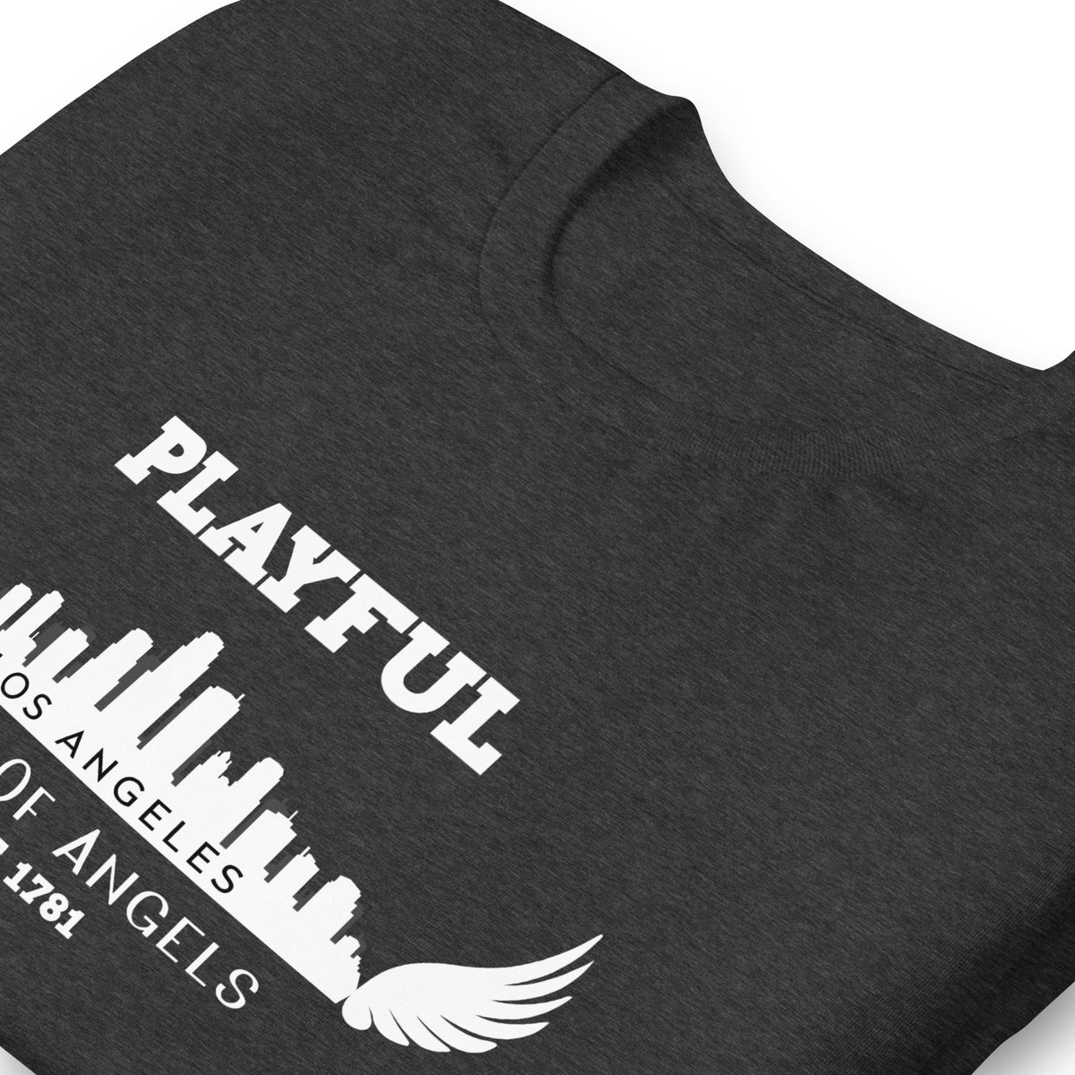 Playful Los Angeles City of Angels (Unisex) T-Shirt