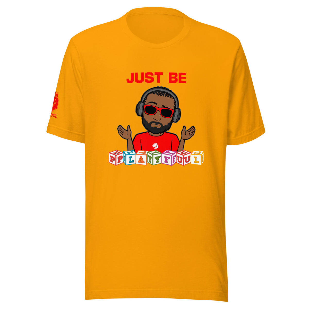 Just Be Playful Bitmoji (Unisex) Tee