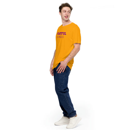 Playful Los Angeles - Purple (Unisex) t-shirt