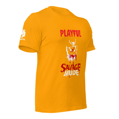 Playful Savage Mode (Unisex) T-Shirt