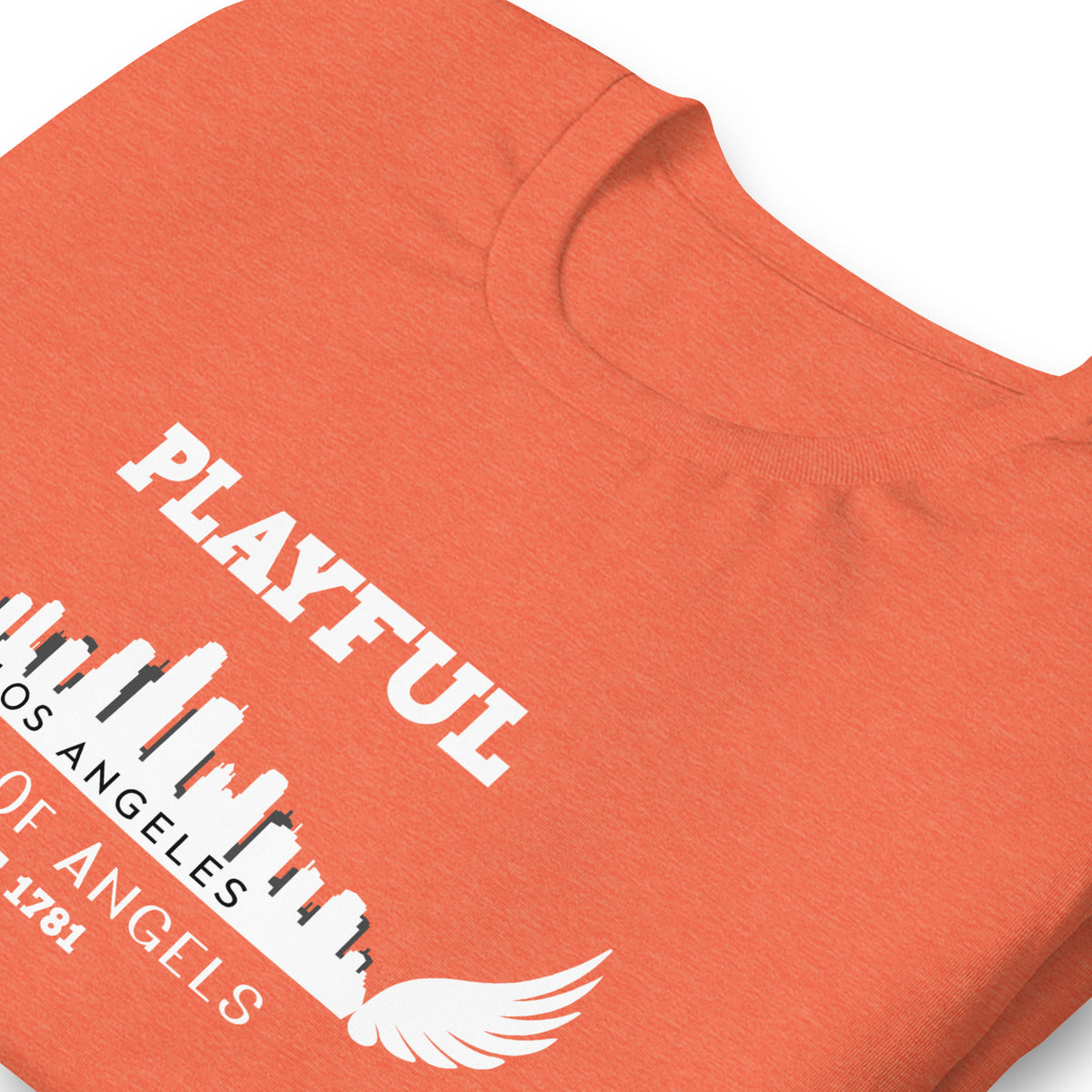 Playful Los Angeles City of Angels (Unisex) T-Shirt