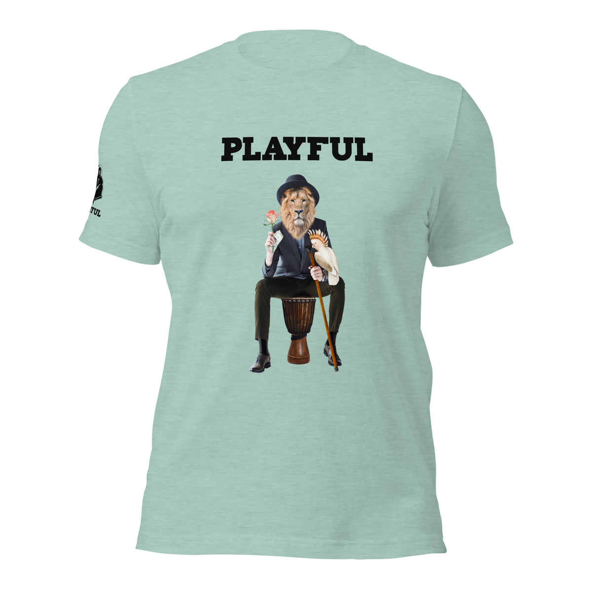 Playful Lion (Unisex) T-Shirt