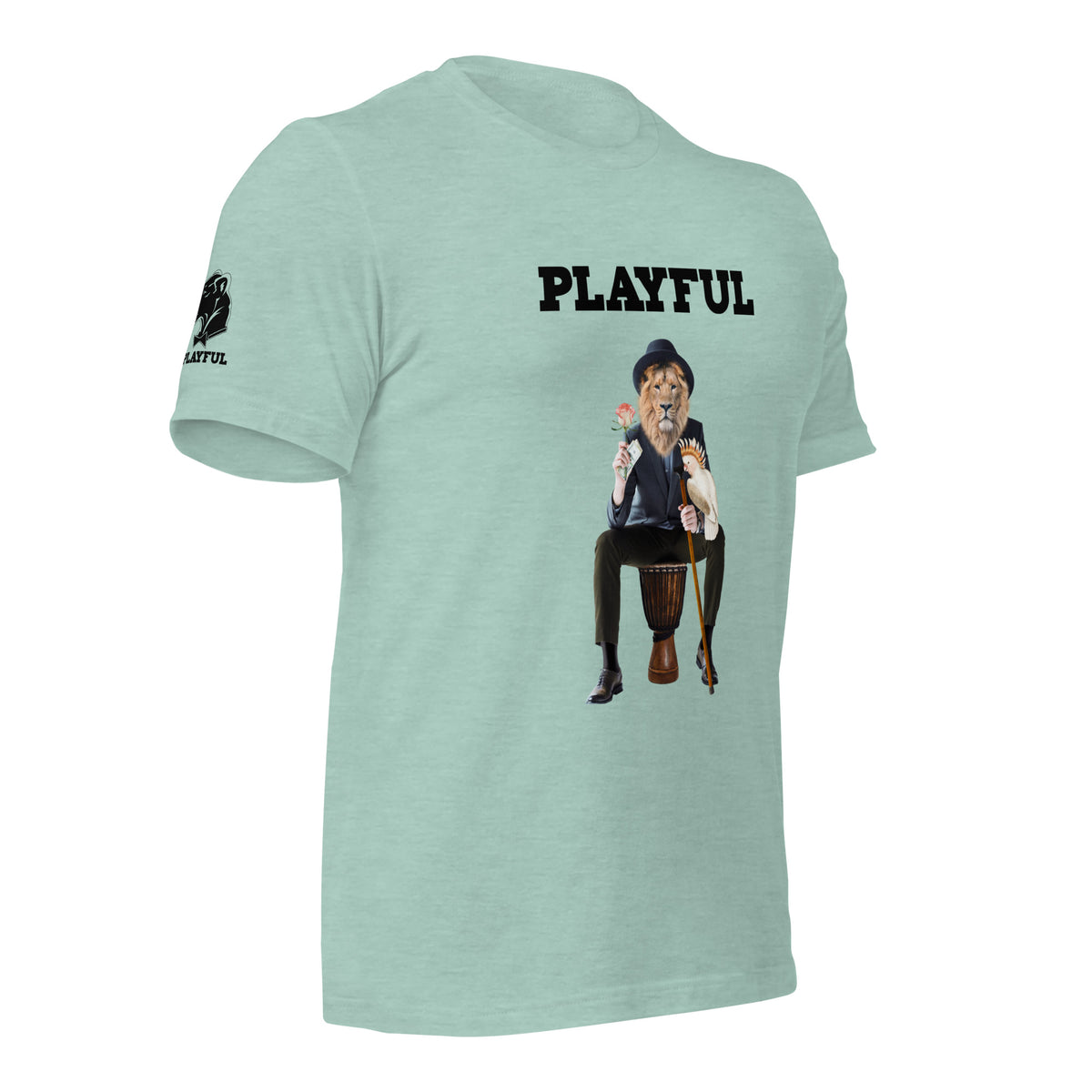 Playful Lion (Unisex) T-Shirt