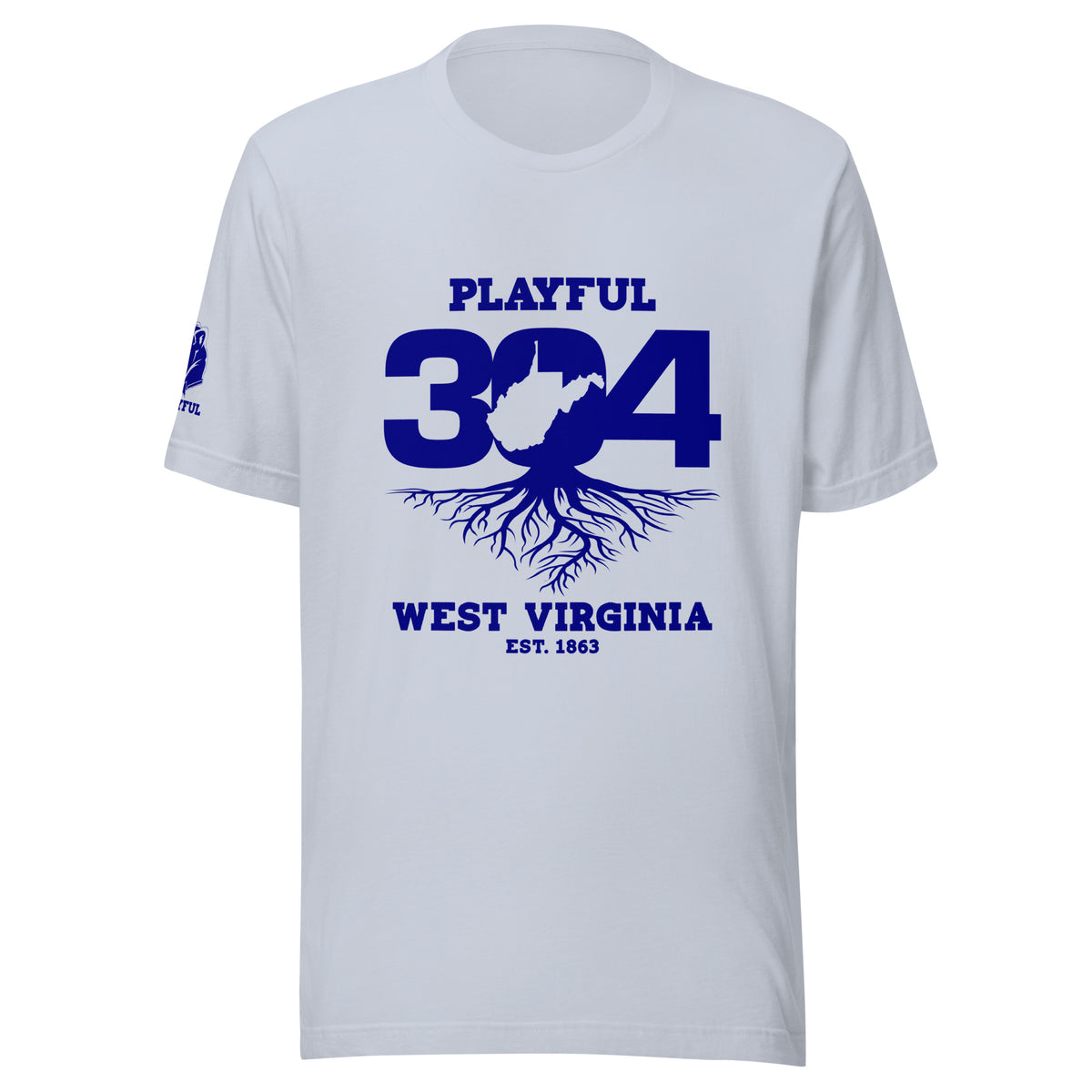 Playful WV - Blue (Unisex) T-Shirt