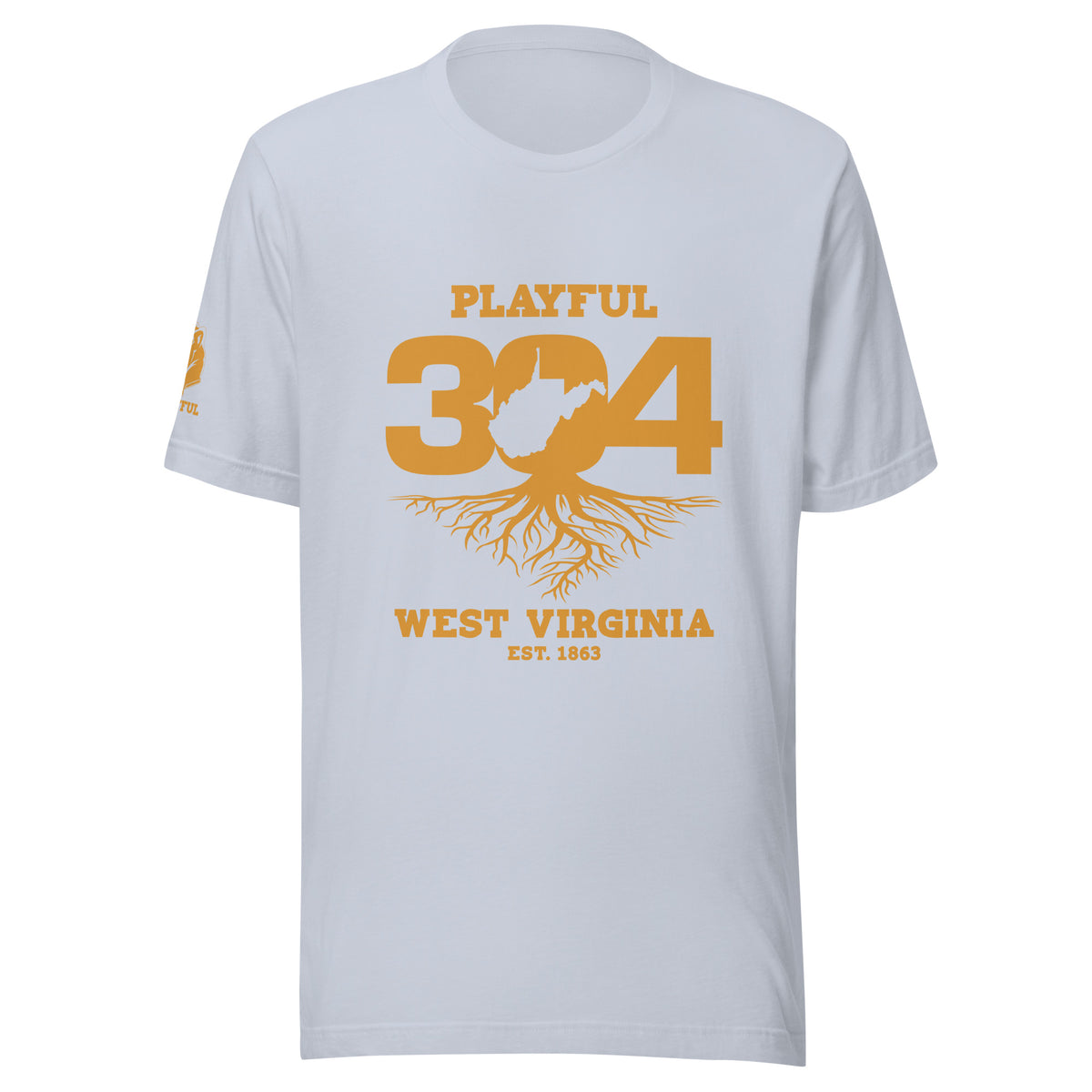 Playful WV - Gold (Unisex) T-Shirt